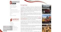 Desktop Screenshot of drainage-design.com